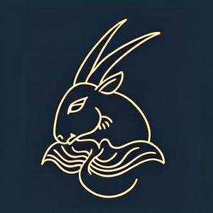 摩羯座 星座图标