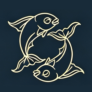 双鱼座 星座图标